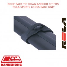 ROOF RACK TIE DOWN ANCHOR KIT FITS ROLA SPORTS CROSS BARS ONLY